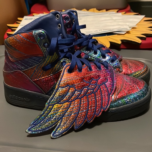 🌈Jeremy Scott Adidas🌈 - Picture 3 of 10